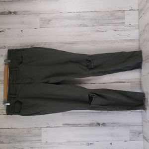 Universal Thread olive drab ripped knees jeggings denim jeans raw hems Size 18W